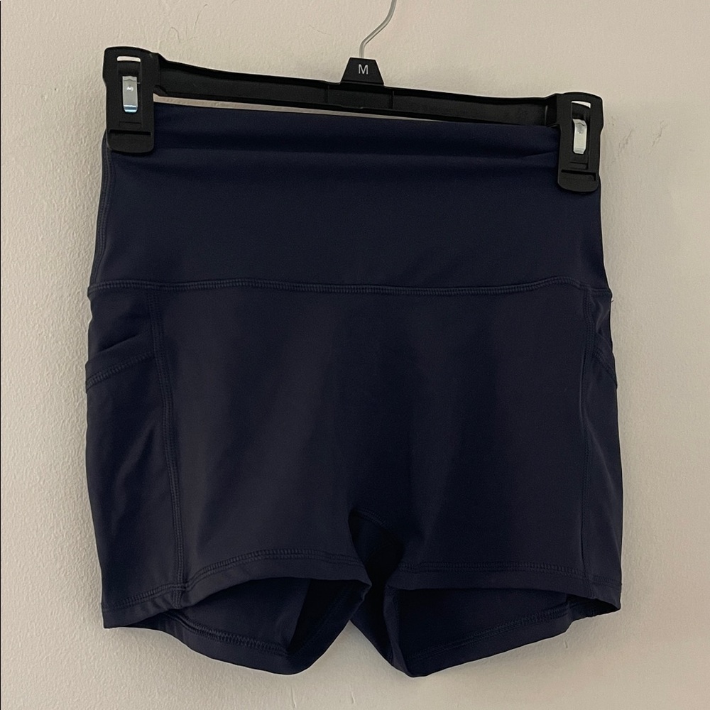 Women's Navy Blue Shorts